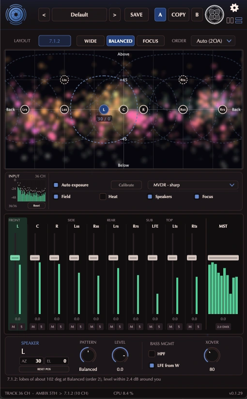 IRIS Spatial Decoder & Adaptive Decoder interface