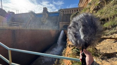 At the dam — field recording