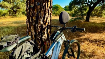 Recording trip by bike — field recording