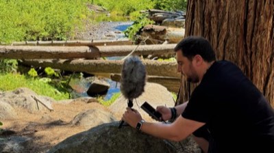 Recording in Yosemite — field recording