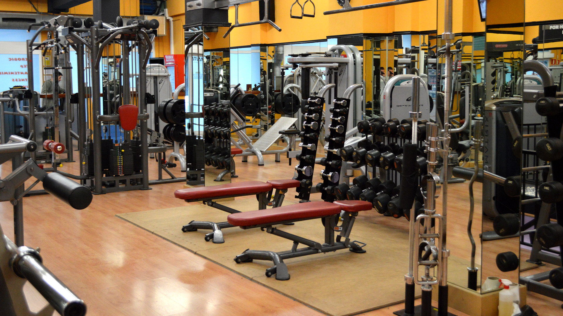 SSL10 Gym Machines & Ambiences — field recording