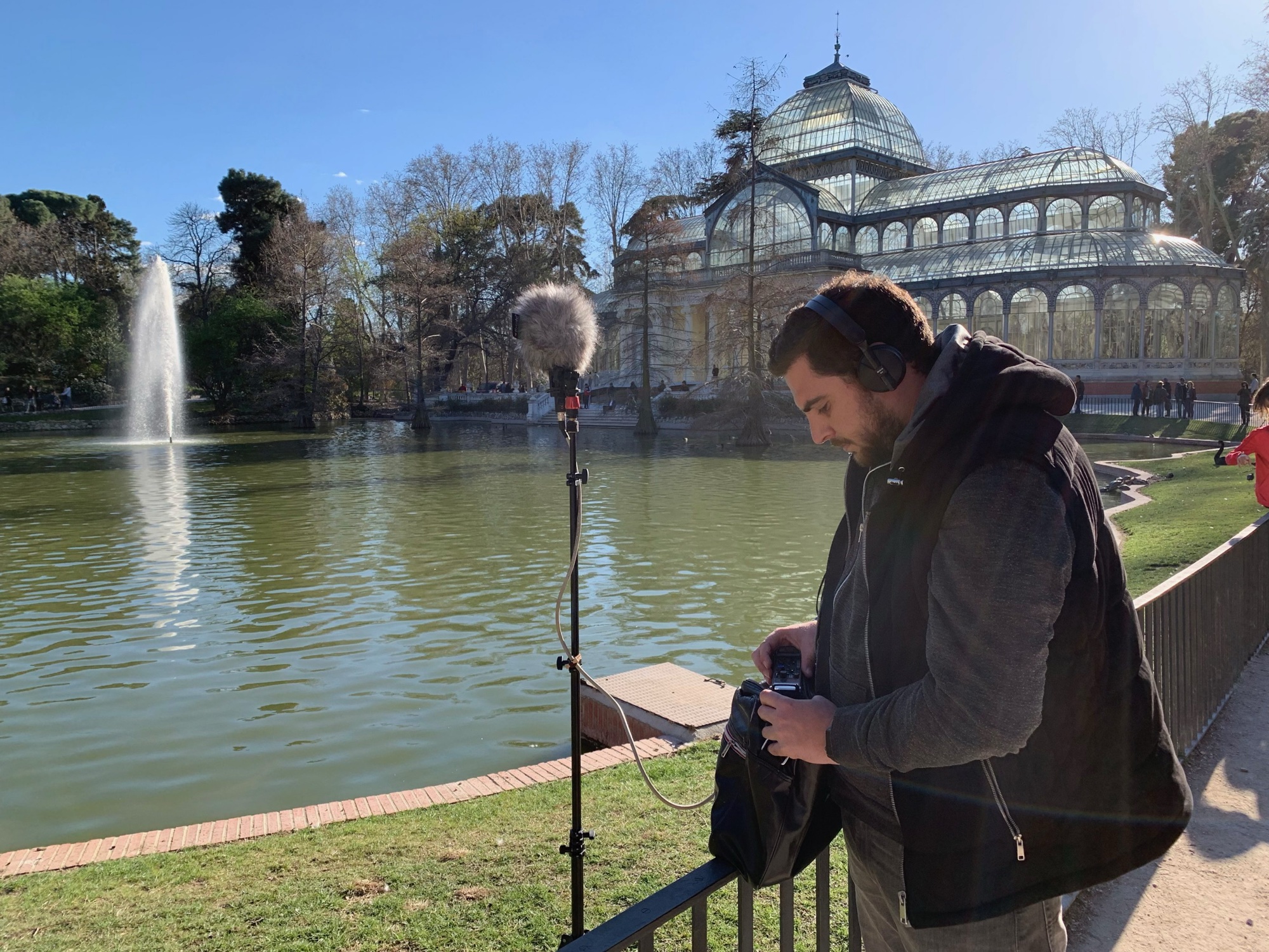 SSL31 Ambisonic City Life – Madrid — field recording