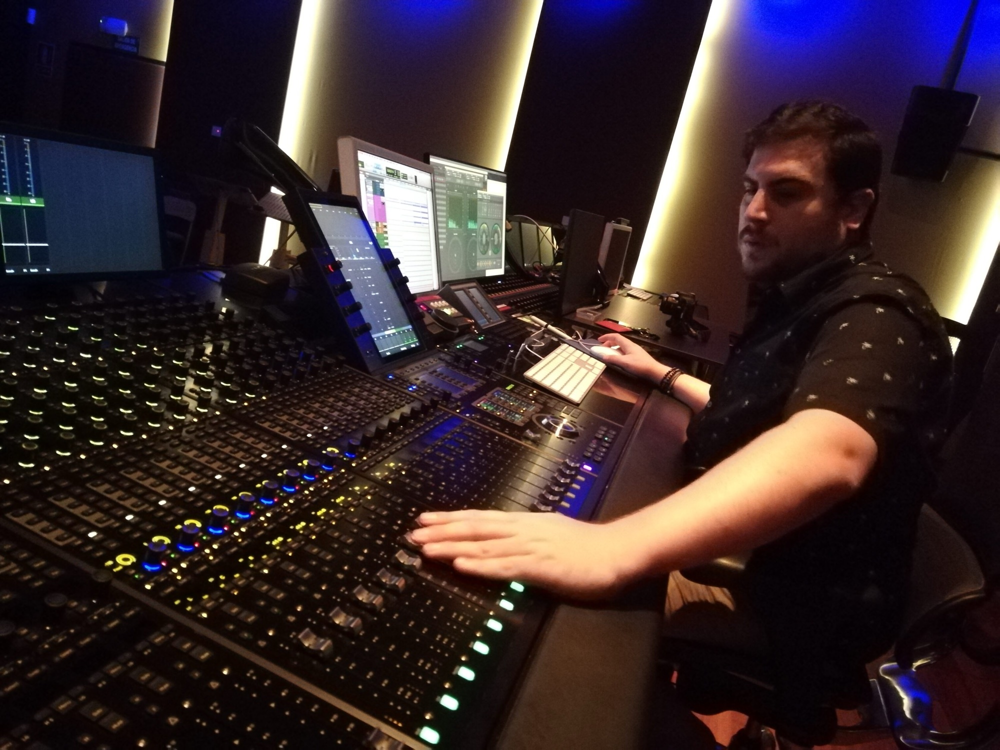 SSL40 Immersive Industries — field recording