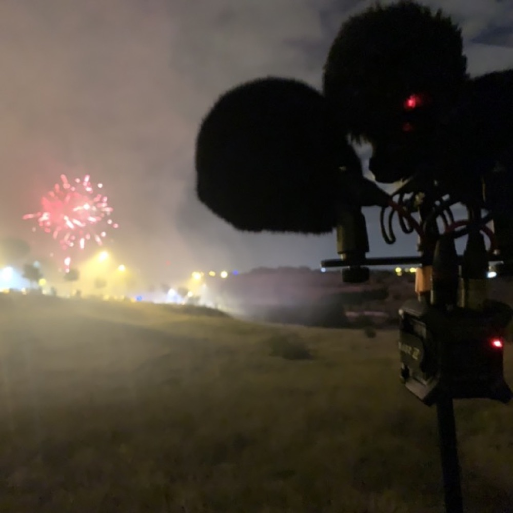 SSL53 Fireworks 2023 — field recording