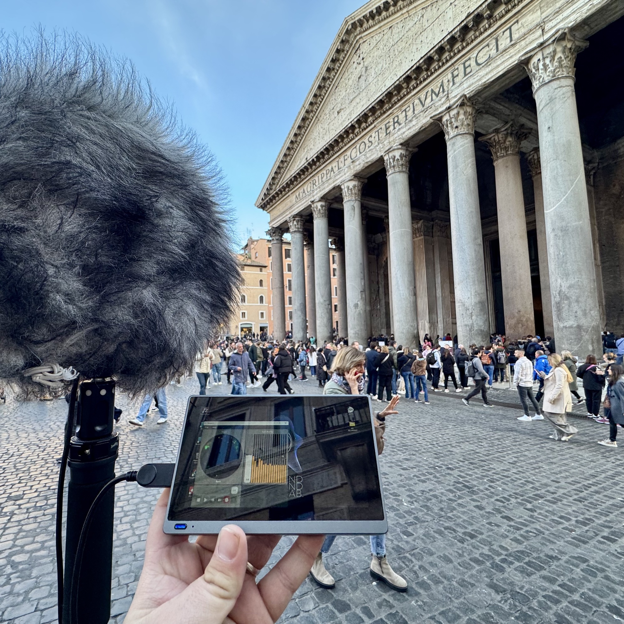 SSL59 Rome City Life (3rd Order AmbiX) — field recording